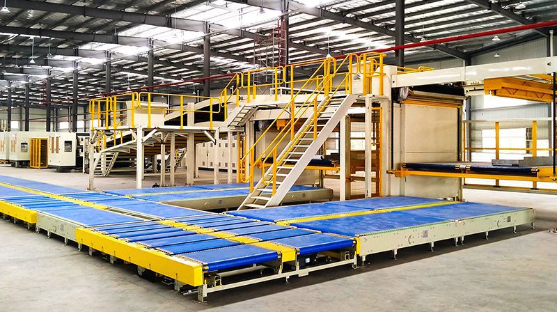 Système de convoyage de cartons ondulés